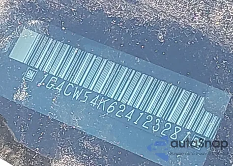 2002 Buick Park Avenue from USA, damaged, VIN 1G4CW54K624123281